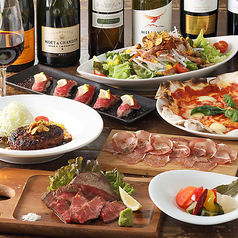 シュラスコや肉料理食べ放題♪特製だれと相性抜群！