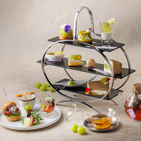 選べるドリンク。アフタヌーンティーを優雅に楽しむ時間