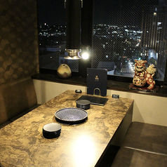 夜景×個室×焼肉！