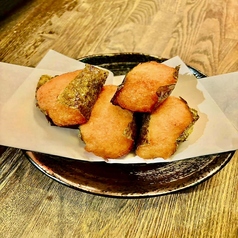 山芋明太磯辺揚げ