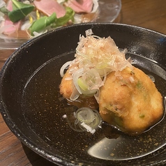 自家製がんもどきの揚げ出し　２個