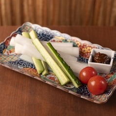 野菜と特製味噌