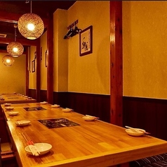 TV観戦OK！ゆったり宴会席