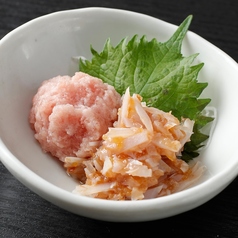 本鮪うめほね　～本鮪ネギトロ×梅水晶～