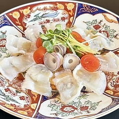 水蛸のカルパッチョ