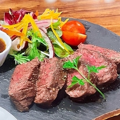 牛サガリステーキ×赤ワインソース