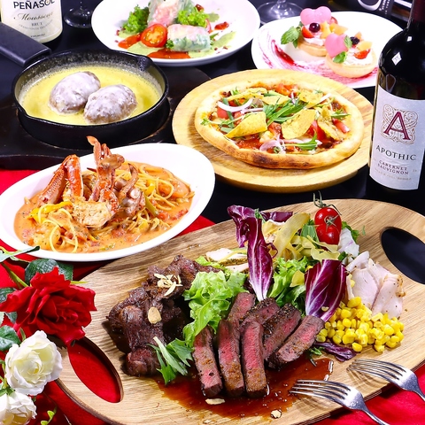 各食べ飲み放題⇒税込3,900円～!!
