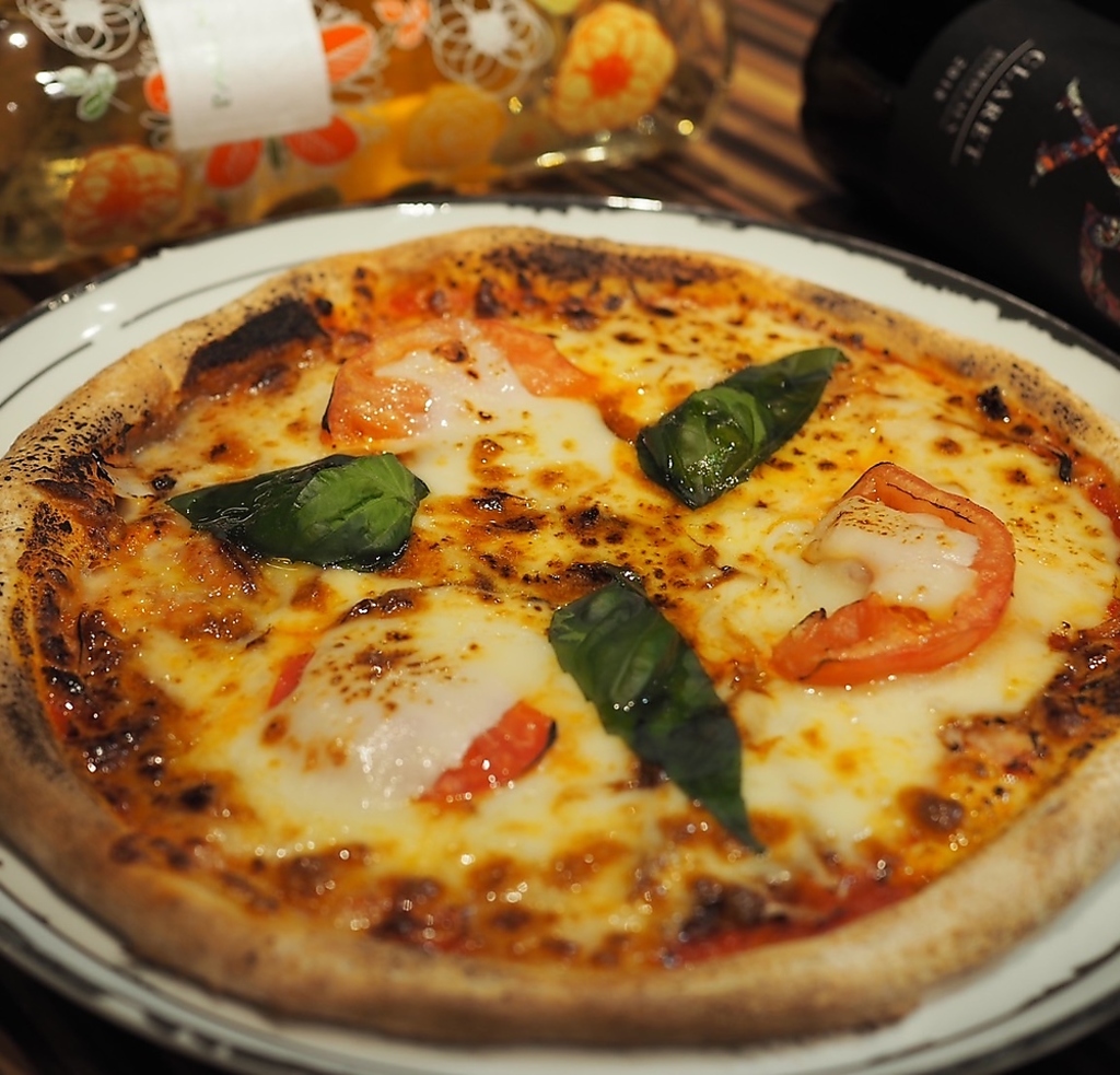 自家製生地で作ったマルゲリータ