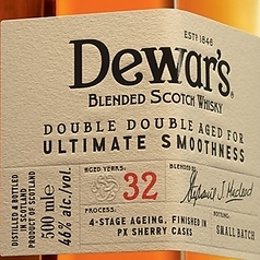 Dewar's DOUBLE DOUBLE SERIES 32years　～デュワーズ32年～