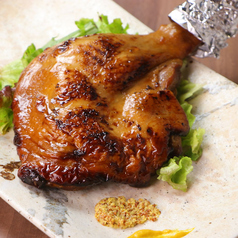 豪快！骨付きモモ山賊焼き