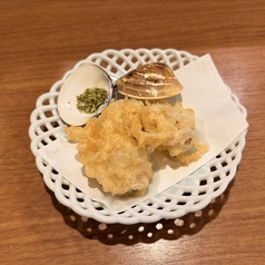 はまぐり天ぷら 3ヶ
