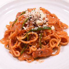 チャンポン麺のナポリタン