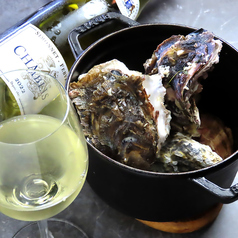 【Steamed oysters with wine】冬季限定 カキの白ワイン蒸し S