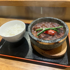 柔らか牛タン石鍋シチュー定食