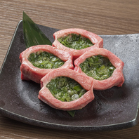 他の焼肉屋さんでは見ないメニューがたくさん♪