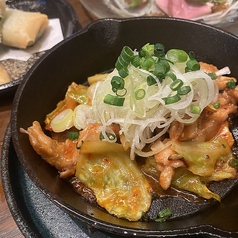 鶏セセリの辛味噌和え