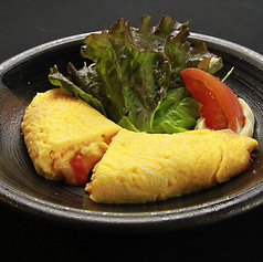 明太子チーズオムレツ