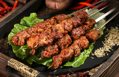 ラム大串/手羽先焼き