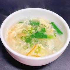 中華野菜スープ/羊肉春雨スープ
