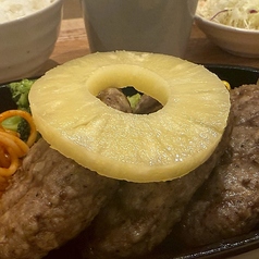 パイナップルトッピングの写真