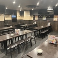 《幹事さんも安心》レイアウトしやすいテーブル席で、人数に合わせた柔軟な対応が可能！スムーズな宴会進行をサポートします♪