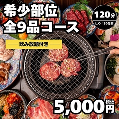 ちからや 金山店のコース写真