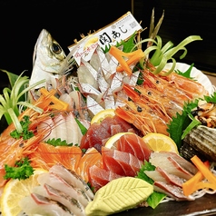 新登場！豪華豊関アジ姿造り付きプランは5000円から☆の写真