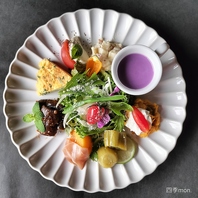 少しだけ贅沢に…お野菜中心のヘルシーご褒美ランチ！