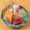 料理メニュー写真&nbsp;刺身3点盛り