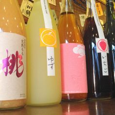 日本酒だけじゃない！女子に大人気果実酒も660円から♪