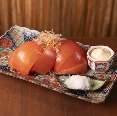 冷やしトマトと旨い塩