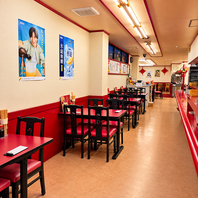 昔と変わらない店内で