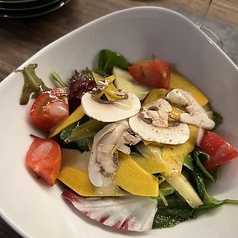 オーガニック野菜のグリーンサラダ