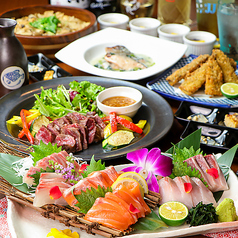 完全個室居酒屋　熟成魚と熟成肉　魚ト肉（ととにく）　鹿児島天文館店のコース写真