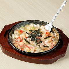 ミニ鉄板もんじゃ焼き