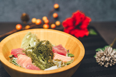 西洋わさびの海鮮サラダ