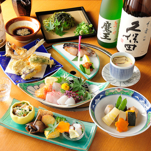 豊中駅近く♪地鶏や黒毛和牛の贅沢料理と新潟の地酒を◎心地よい掘りごたつ空間で堪能