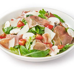 生ハムと3種キノコのサラダ ～バルサミコドレッシング～