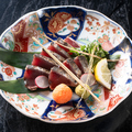 料理メニュー写真&nbsp;季節鰹の瞬間燻製
