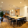 【メインダイニング31席】お食事会、パーティーなど貸切り可能（要相談）
