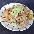 料理メニュー写真&nbsp;焼き厚揚げ（薬味付き）