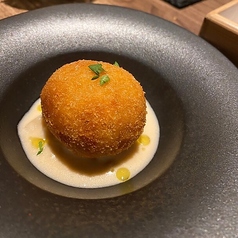ポルチーニ茸のライスコロッケ