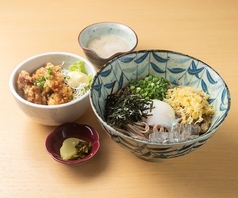 月見そば＆ミニ丼とろろ御膳