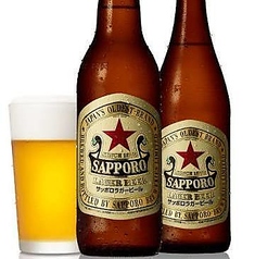 【サッポロラガービール】赤星瓶ビール