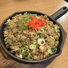 お好み焼屋の炒飯