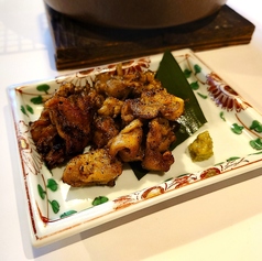 鶏ハラミの炭火焼き