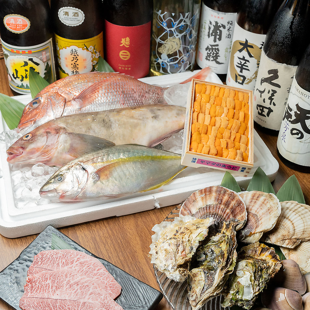 小田急相模原で唯一！？浜焼き、焼肉、海鮮が一度に楽しめる♪贅沢なひとときをお楽しみください