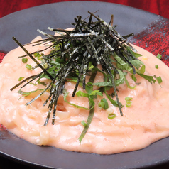 明太クリームうどん　(きしめん)