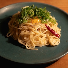 半田そうめんペペロンチーノ