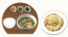 コンタン+スズシロゼン定食
